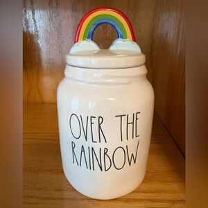 Rae Dunn Over the Rainbow Baby Canister